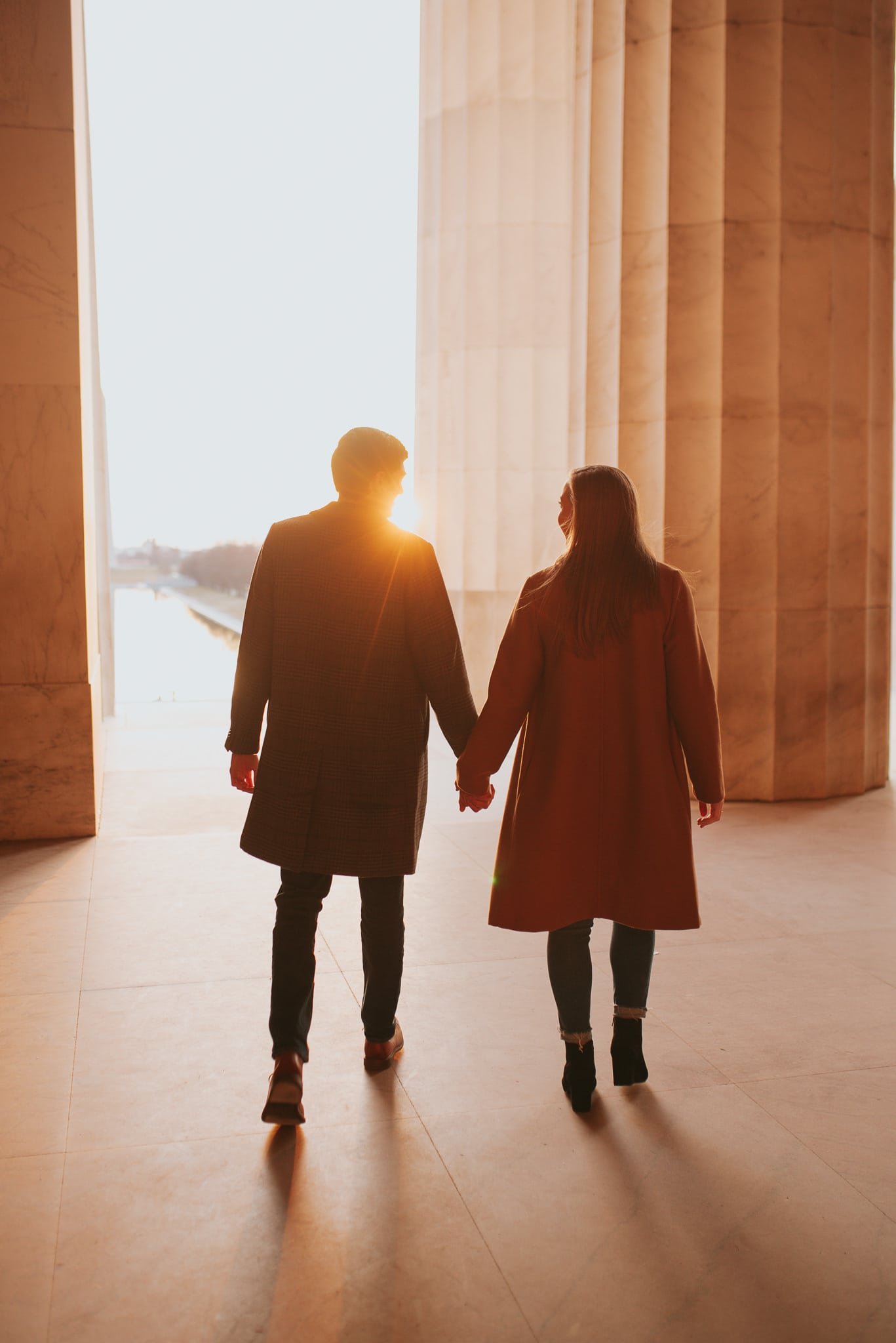 Lincoln Memorial Engagement in Washington DC